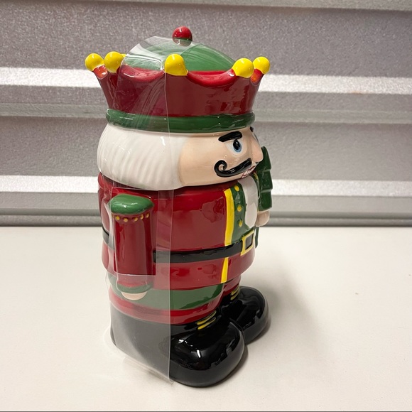 Peppermint Place Large Nutcracker Canister - Picture 3 of 6